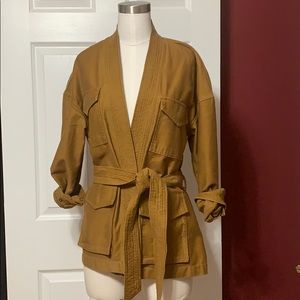 Madewell Kimono Jacket in Acorn